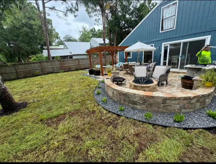 outdoor living space 